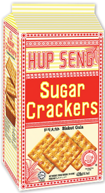 HUP SENG SUGAR CRACKERS 428G 50159