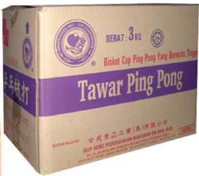 HUP SENG TAWAR PING PONG 3KG 0000502030