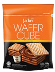 JACKER WAFER CUBE 150G TIRAMISU