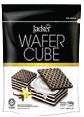 JACKER WAFER CUBE 150G VANILLA