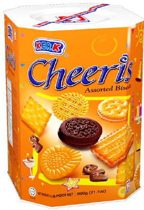 KERK CHEERIS ASSORTED BISCUITS 600G 77115