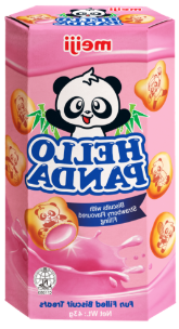 MEIJI HELLO PANDA 43G STRAWBERRY