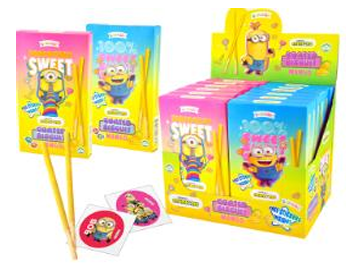 MINIONS COATED BISCUIT MANGO B-YT-126-MIM 32G