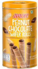 TG AMORE PEANUT CHOCOLATE WAFER 300G