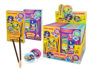 TRANSFORMERS COATED BISCUIT CHOCOLATE B-YT-126-TBC 32G